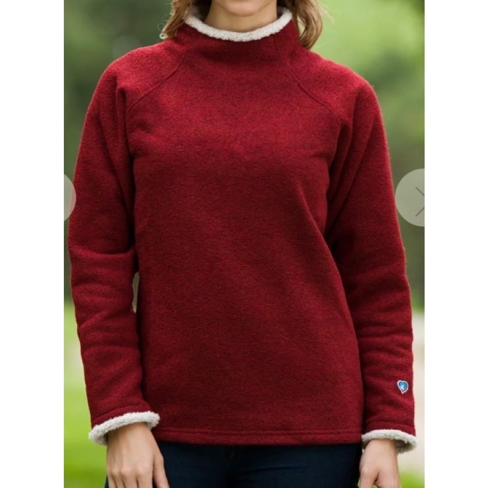 Kuhl ladies Stovetop Fleece High Neck pullover size M